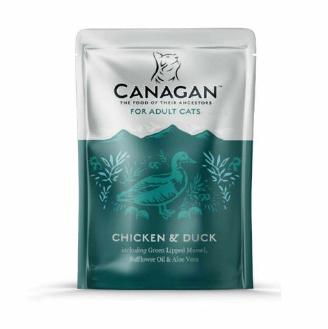 Canagan Chicken & Duck Pouch - For Adult Cats 85g