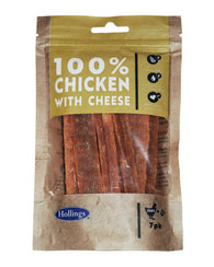 Hollings 100% Chicken & Cheese Bars 7 Pack