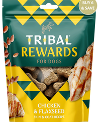 Tribal Rewards for Dogs Chicken & Flaxseed 125g