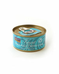 Fish4Cats Finest Tuna Fillet With Crab 70g
