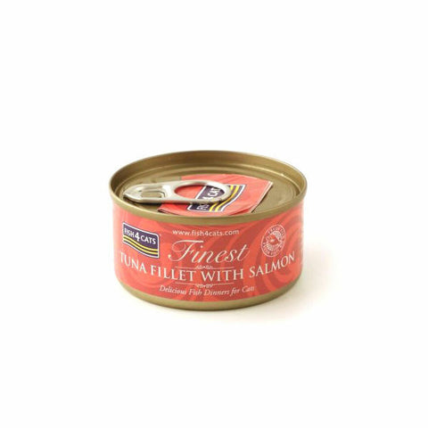 Fish4Cats Finest Tuna with Salmon 70g