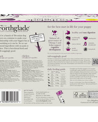 Forthglade Wholegrain Chicken & Duck with Oats Complete Puppy Wet Dog Food Variety Pack 12x395g