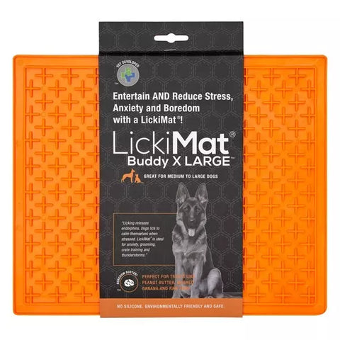 LickiMat XL Buddy 30cm Orange