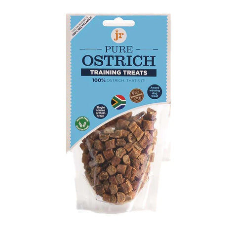 JR Pure 100% Meaty Ostrich Training Treats 85g