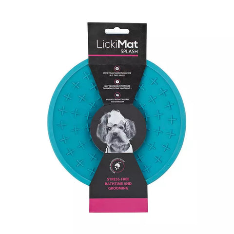 LickiMat Splash Turquoise 20cm