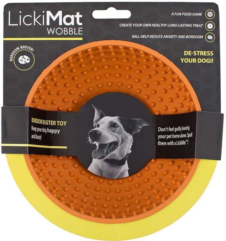 LickiMat Wobble Orange 16cm