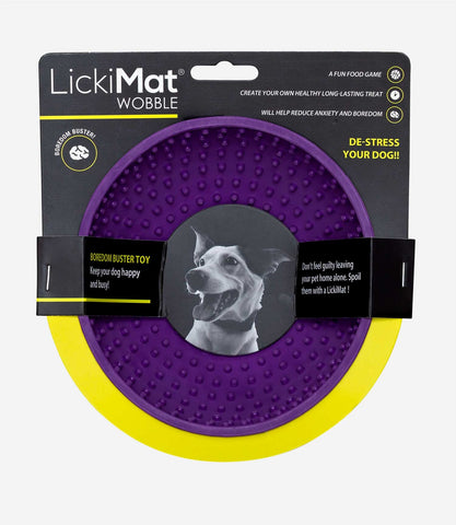 LickiMat Wobble Purple 16cm