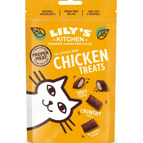 Lilys Kitchen Chicken Treat for Cats 60g