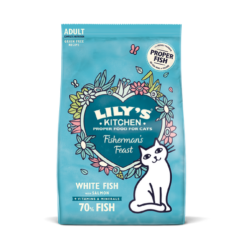 Lily's Kitchen White Fish & Salmon Dry Food 2kg - BBD 02/2024