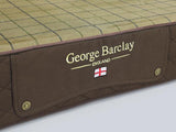 George Barclay Country Dog Mattress, Chestnut Brown - Medium
