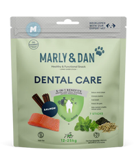 Marly & Dan Salmon Dental Sticks Medium x7