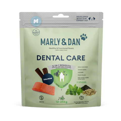 Marly & Dan Salmon Dental Sticks Medium x7