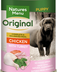 Natures Menu Junior Chicken with Turkey for Puppies 12 x 400g