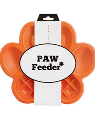 PAW Slow Feeder activity bowl Orange