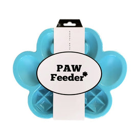 PAW Slow Feeder Activity Bowl - Blue