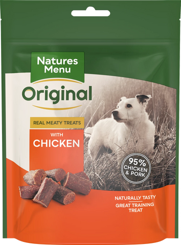 Natures Menu Real Meaty Chicken Treats 120g