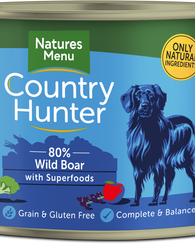 Natures Menu Country Hunter Wild Boar With Superfoods 600g