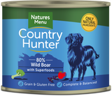 Natures Menu Country Hunter Wild Boar With Superfoods 600g