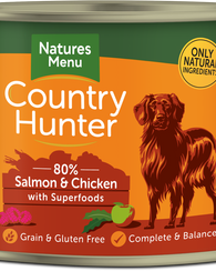 Natures Menu Country Hunter Salmon & Chicken With Superfoods 600g