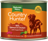 Natures Menu Country Hunter Salmon & Chicken With Superfoods 600g