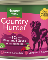 Natures Menu Country Hunter Pheasant & Goose With Superfoods 600g
