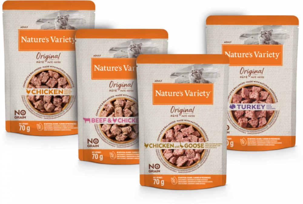 Nature's Variety Cat - Original Pate Multipack