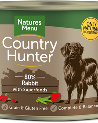 Natures Menu Country Hunter Rabbit With Superfoods 600g