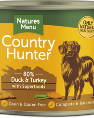 Natures Menu Country Hunter Duck & Turkey With Superfoods 600g