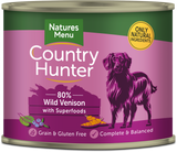 Natures Menu Country Hunter Wild Venison With Superfoods 600g