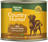 Natures Menu Country Hunter Duck & Turkey With Superfoods 600g