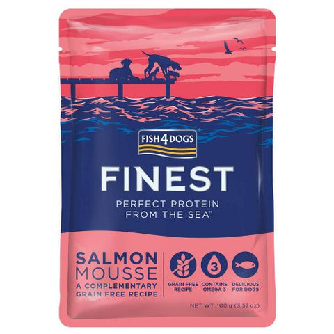 Fish4Dogs Finest Salmon Mousse 100g