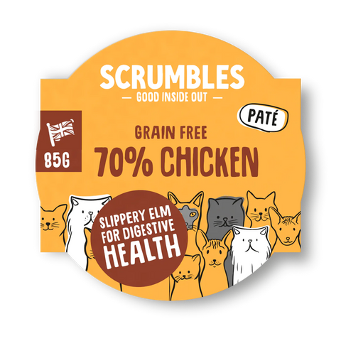 Scrumbles Grain Free Chicken Wet Cat Food For kittens and cats