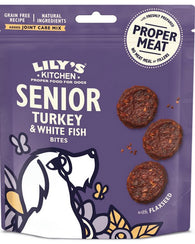 Lily's Kitchen Turkey and Whitefish Senior Treats 70g