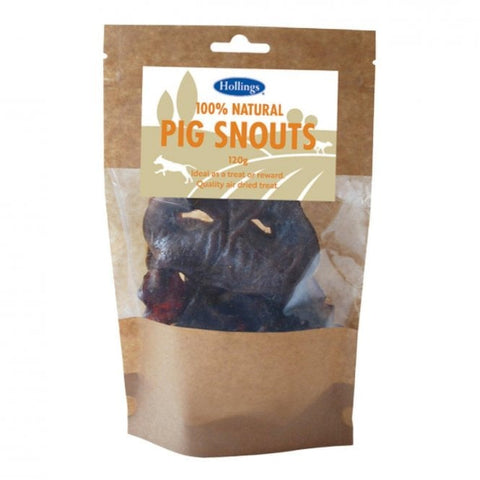 Hollings Dried Pig Snouts 120g