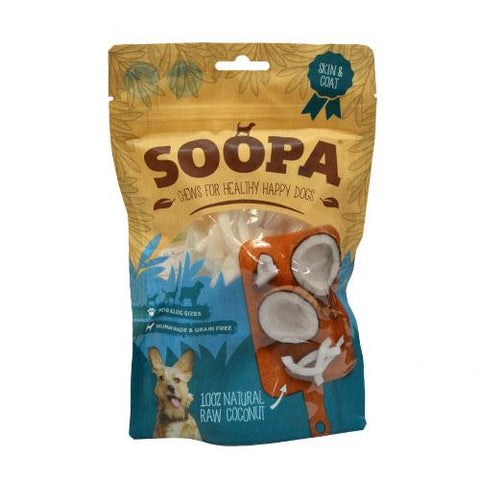 Soopa Coconut Chews 100g Dog- Jurassic Bark Pet Store Littleport Ely Cambridge