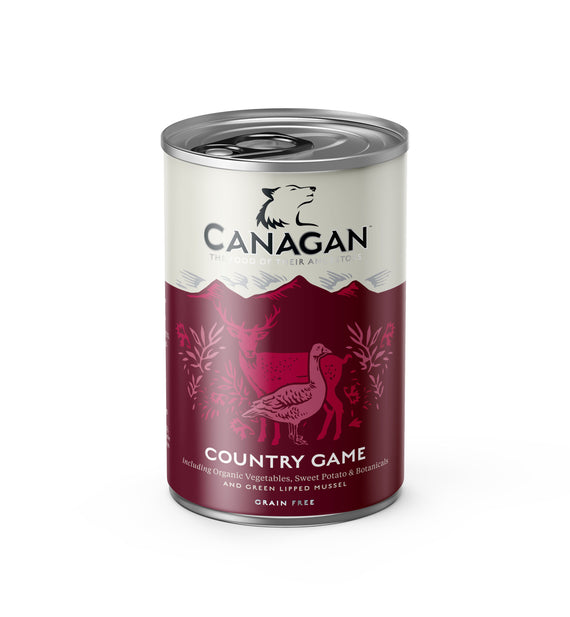 Canagan Country Game Wet Food 400g Jurassic Bark Pet Supplies