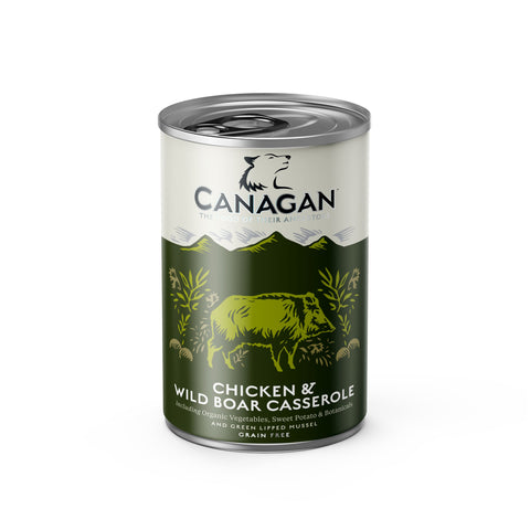 Canagan Chicken & Wild Boar Casserole Wet Food 400g