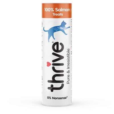 Thrive Freeze-Dried Cat Treats - 100% Salmon Tube 20g
