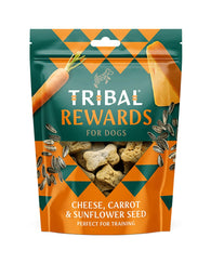 Tribal Rewards for Dogs Cheese Carrot & Sunflower Seeds 125g