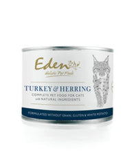 Eden Turkey & Herring Wet Cat Food 6 x 200g