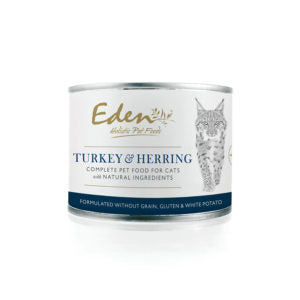 Eden Turkey & Herring Wet Cat Food 6 x 200g