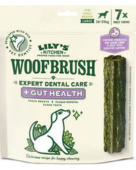 Lilys Kitchen Gut Health Woofbrush Natural Dental chews 7 Pack
